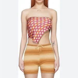 トップス gimaguas Paralia Checks Top トップス gimaguas Paralia Checks Top Paralia Checks Top Blue